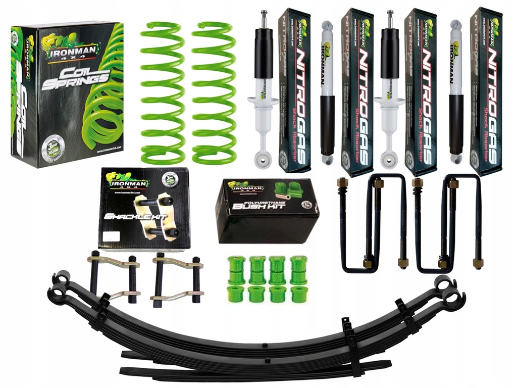 фото №1, Амортизаторы рессоры +2 cale navara d40 ironman