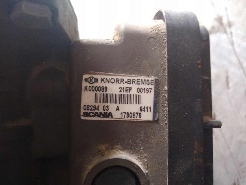 фото №2, Клапан модулятор ebs scania 4 r k000089 1790879