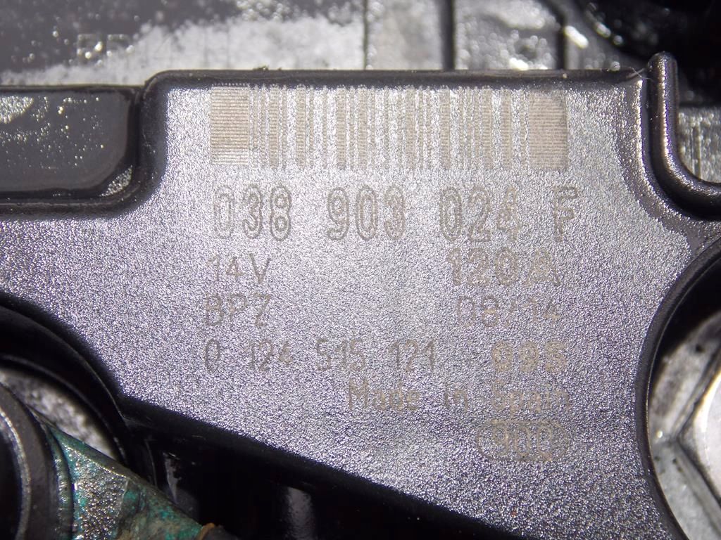 Генератор golf leon audi a3 1.9 tdi 0986048530 038903024f в Украине