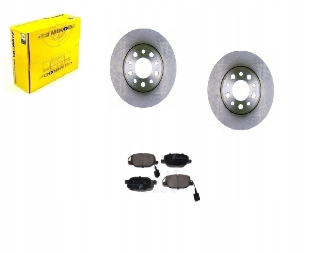 фото №1, Гальмівні диски ham. гальмівні колодки alfa romeo giulietta задня 278mm