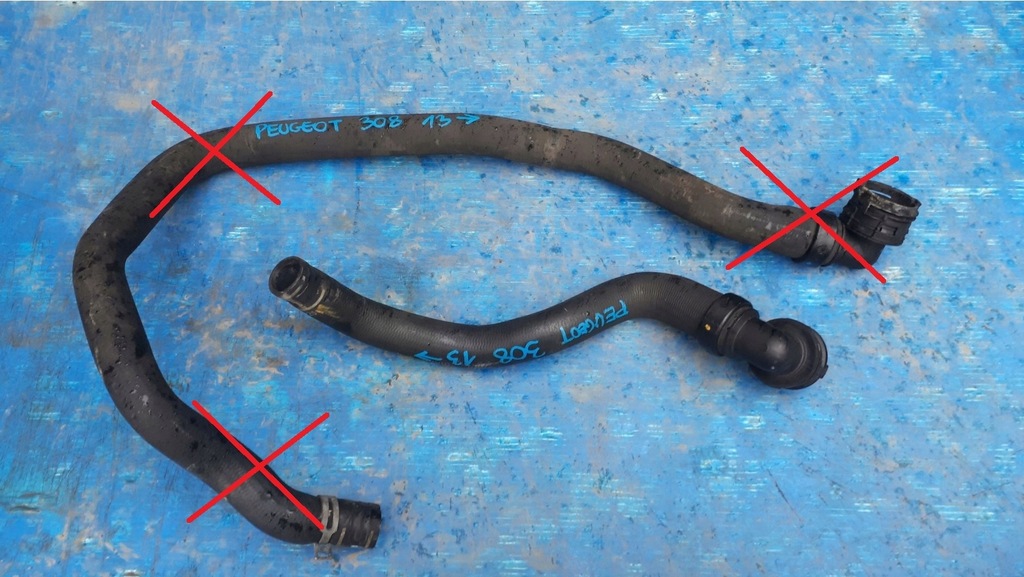 фото №1, Труба wąż wody peugeot 308 2013-