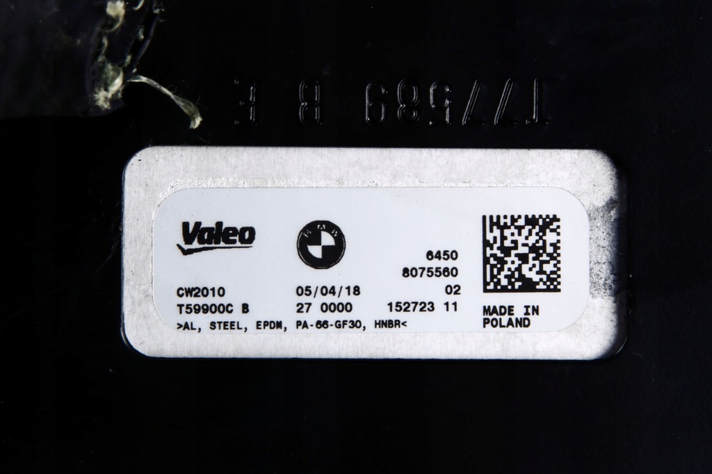 фото №10, Bmw x4 m f98 s58 конденсатор кондиціонера 8075560