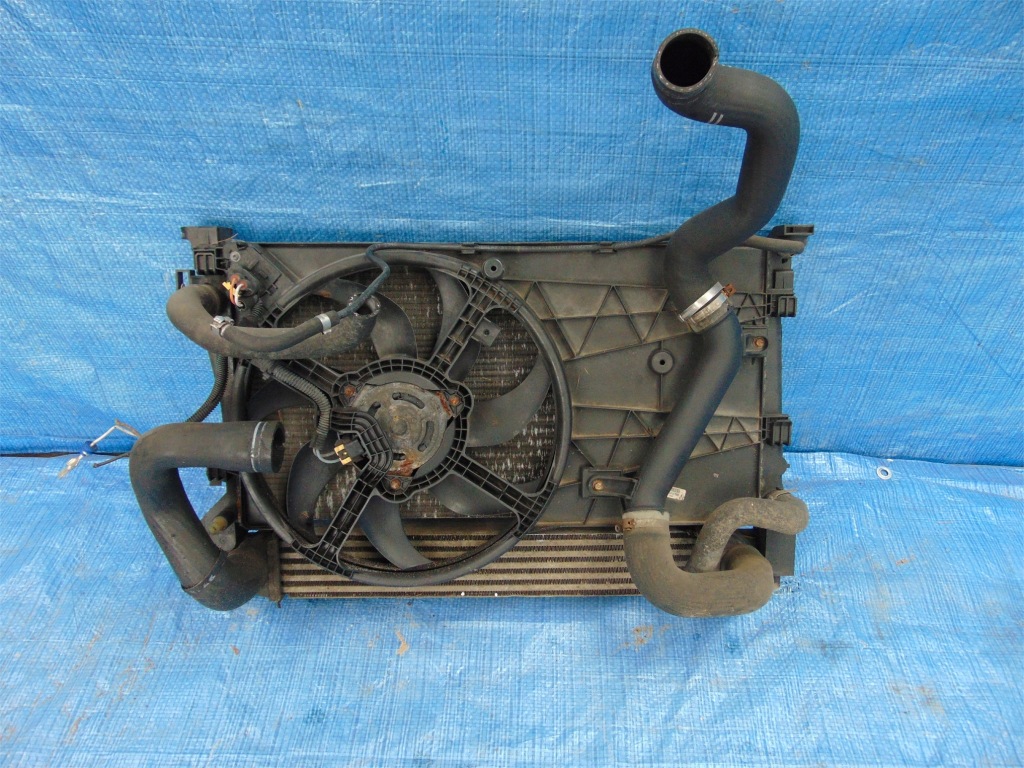 фото №1, Nemo bipper hdi радиатор комплект радиатор