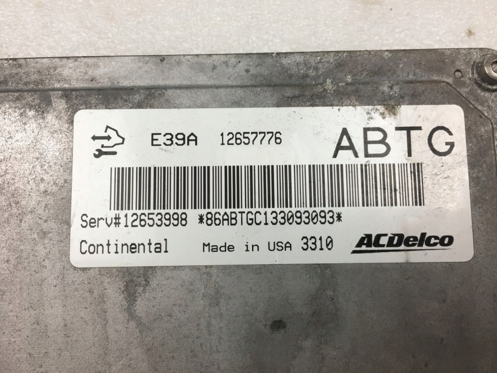 фото №4, Chevrolet traverse 13-17 бортовой компьютер двигателя 12657776