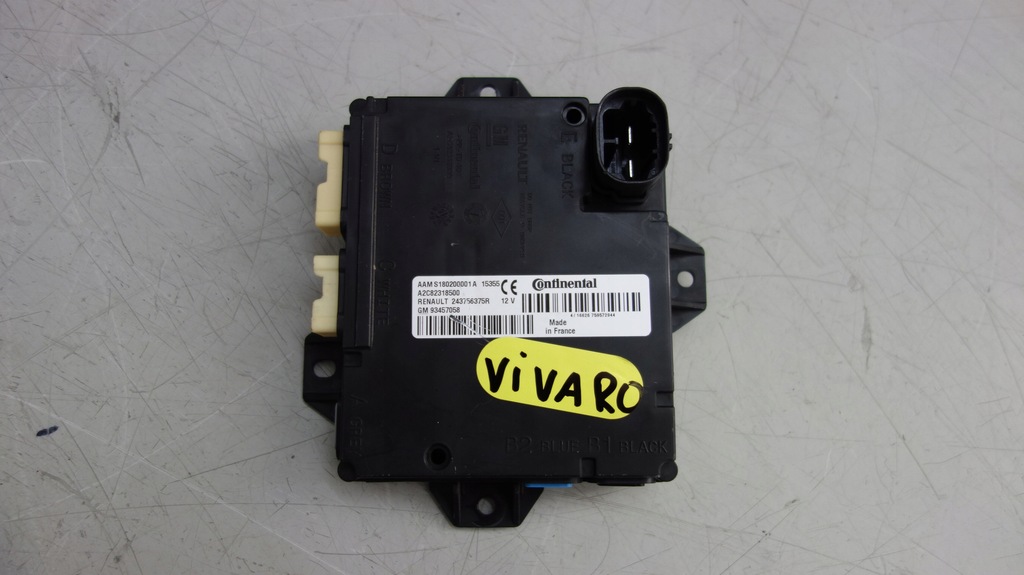 фото №1, Renault trafic iii модуль блок управления aam 243756375r