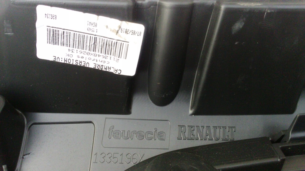 фото №7, Renault kangoo ii 2 решітка радіатора решітка радіатора 296564504r