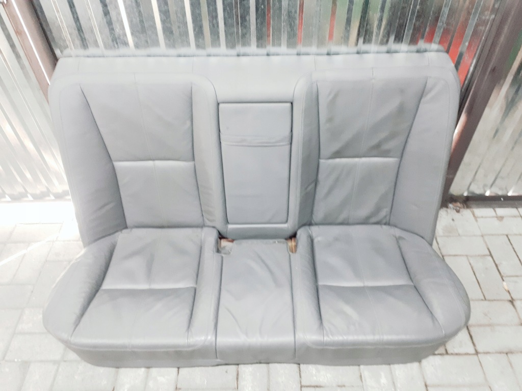 фото №1, Mercedes w221 s klasa заднее сиденье серая кожа