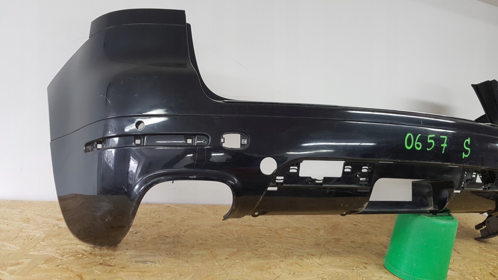 фото №2, Vw touareg r-line r50 бампер задняя 0657