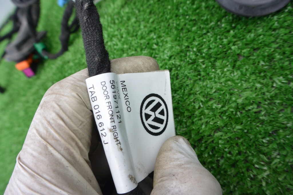 фото №7, Жгут дверь левый правый задняя перед vw passat b7 usa