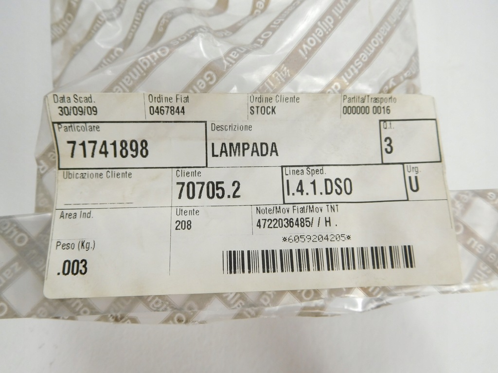 фото №10, Лампочка oświetlająca кабіна sedici 71741898