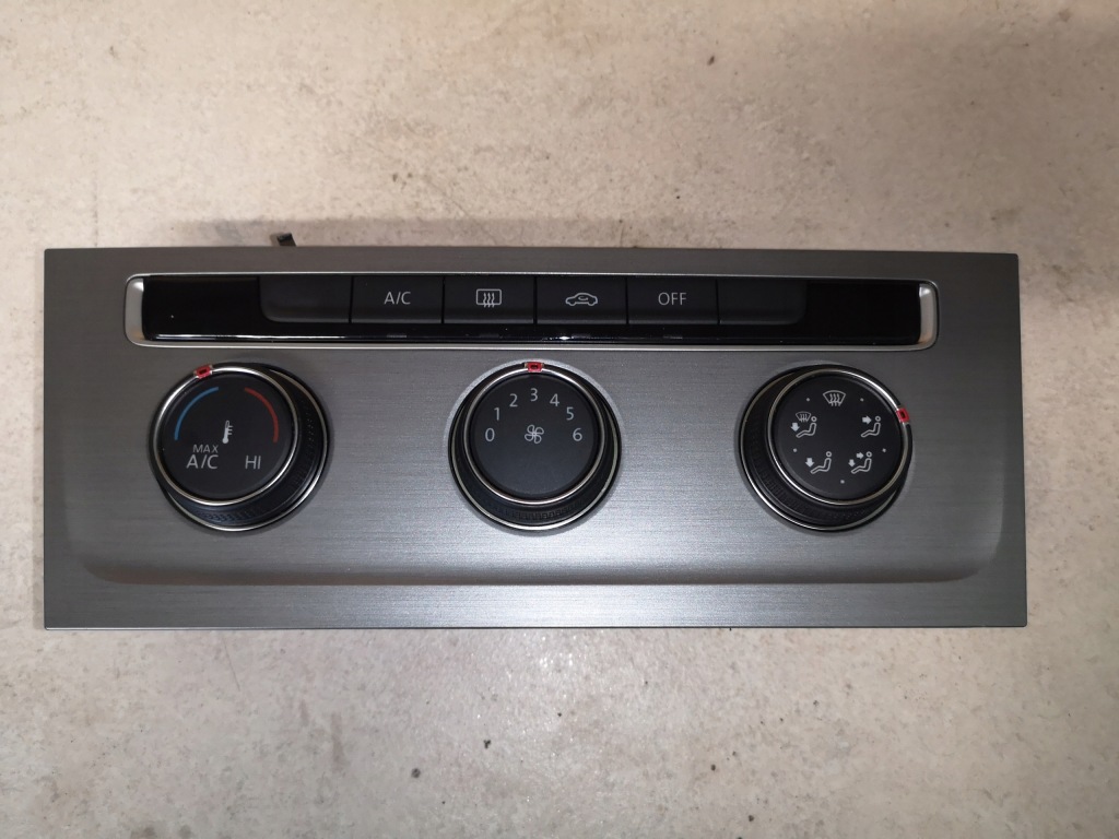 фото №1, Vw golf vii 7 панель кондиционера 5gm907426
