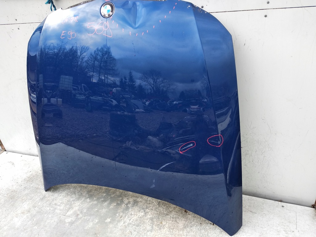 фото №4, Bmw 3 e90 e91 04-08 капот крышка двигателя