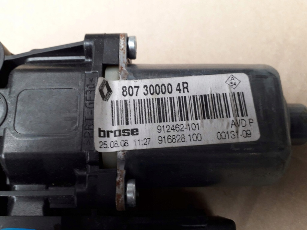 фото №2, Моторчик скло правий перед renault megane iii eu