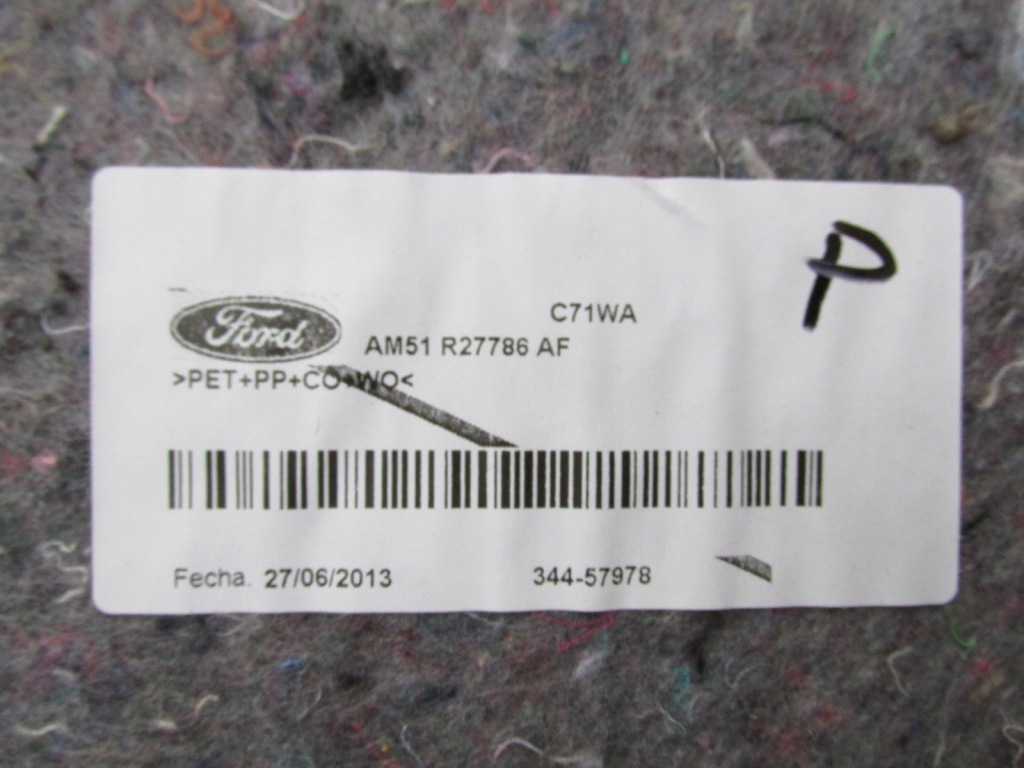 фото №3, Шумоізоляція підкрилок багажника c-max mk2 2013 rok