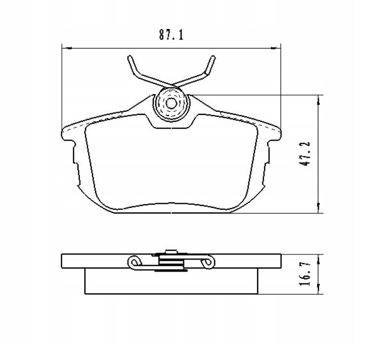 фото №3, Гальмівні диски гальмівні колодки задня mitsubishi carisma space star