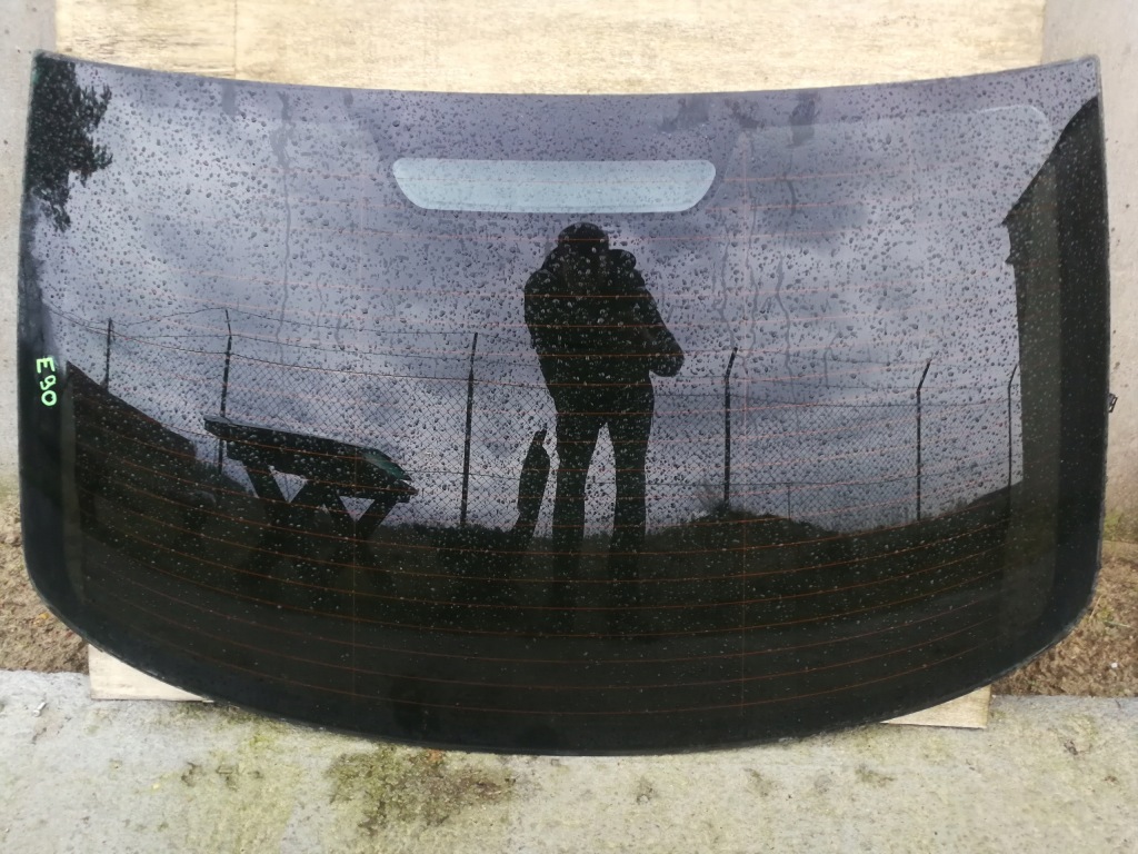 фото №1, Скло задня задня bmw e90 плівка тонована