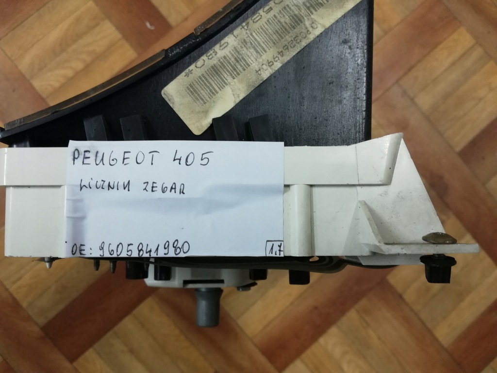 фото №14, Лічильник прилади obrotomierz peugeot 405 9605841980