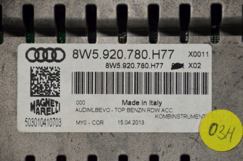 фото №6, Audi a4 8w лічильник прилади 8w5920780