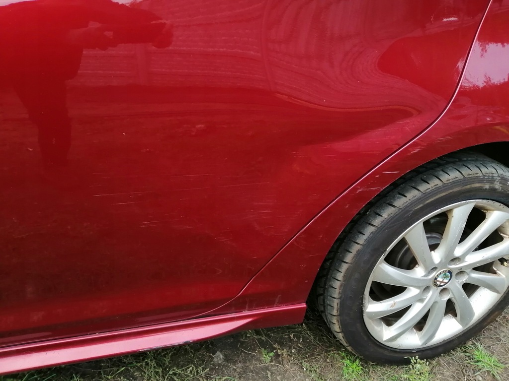 фото №3, Alfa romeo giulietta двері ліва задні rosso marane