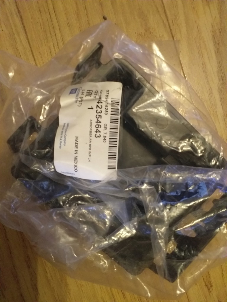 фото №1, Opel mokka зона деформації лівий задня 42354643