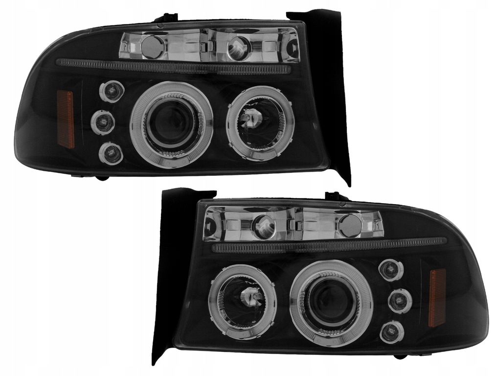 фото №1, Фары лампы кольца led dodge durango dakota