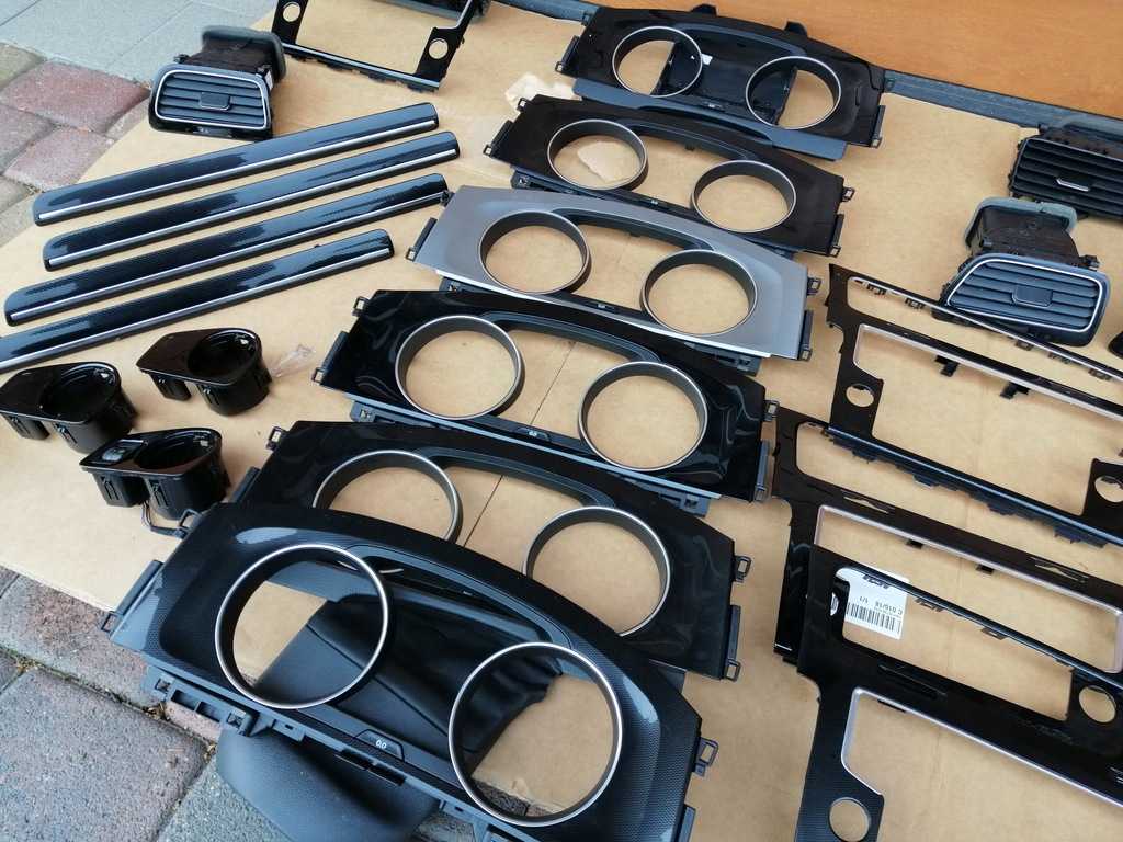 фото №6, Vw golf vii gti gtd рамка корпус радіо спідометра