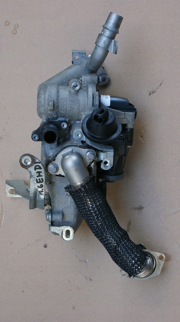 фото №1, Citroen peugeot 1.6 ehdi клапан egr радиатор