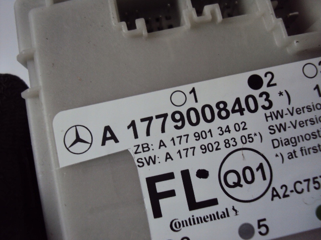 фото №4, Модуль дверь левый перед mercedes a-klasa w177 2018-