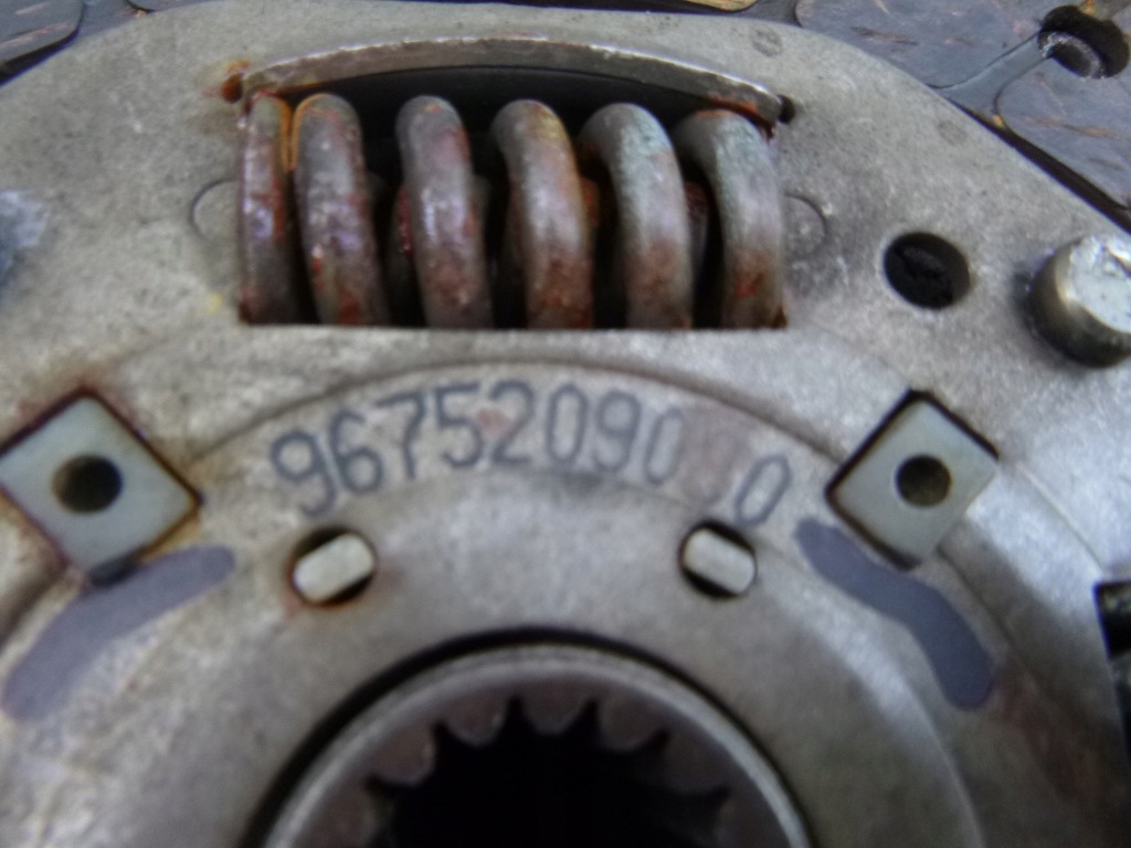 фото №3, Citroen 1.6 ehdi сцепление диск прижим 9675209080
