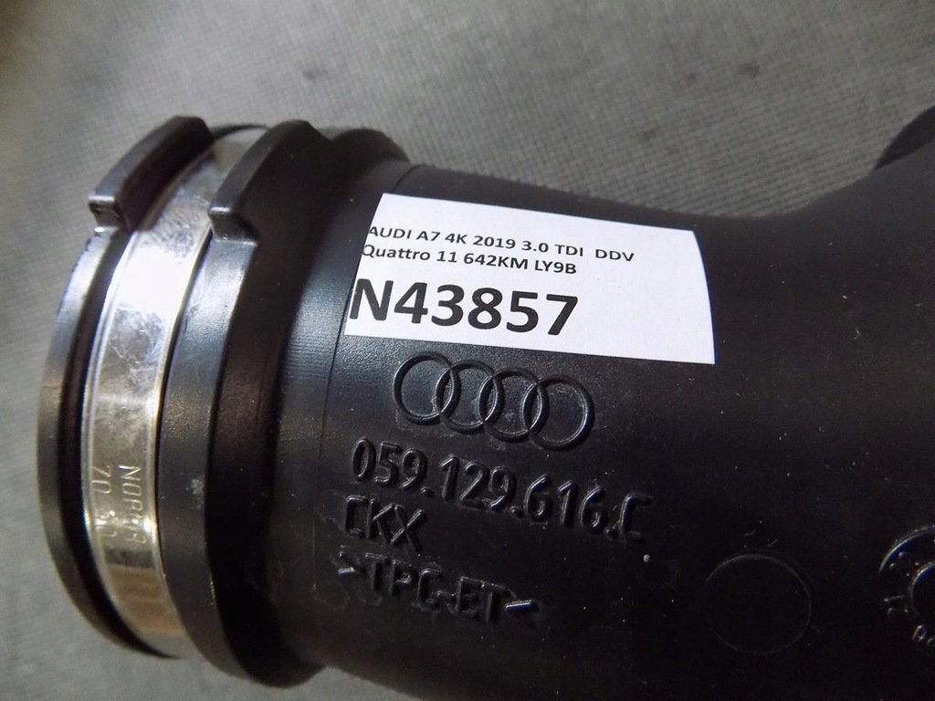фото №2, Audi a7 4k wąż труба шланг 059129616c