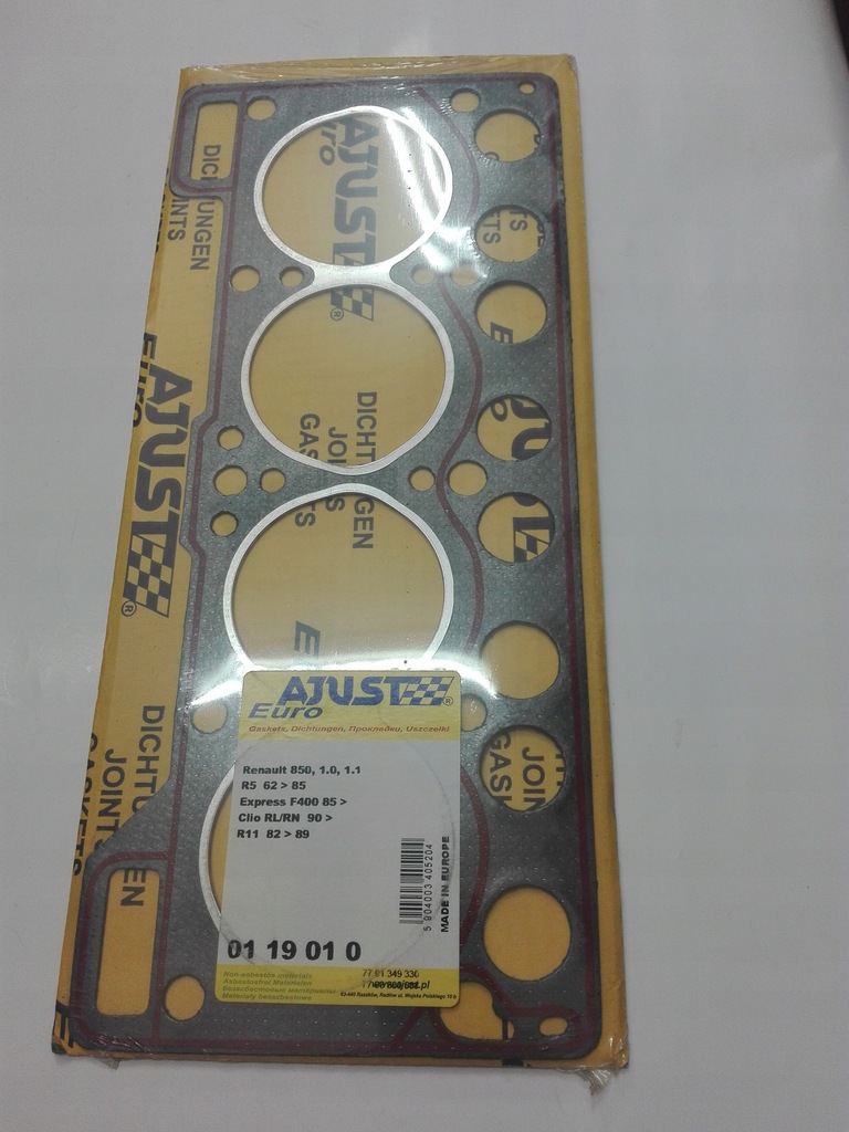 фото №1, Прокладка головки renault volvo 011901