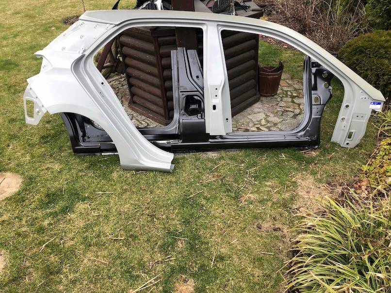 фото №1, Hyundai i20 14- блок двигателя порог рама крыло задний