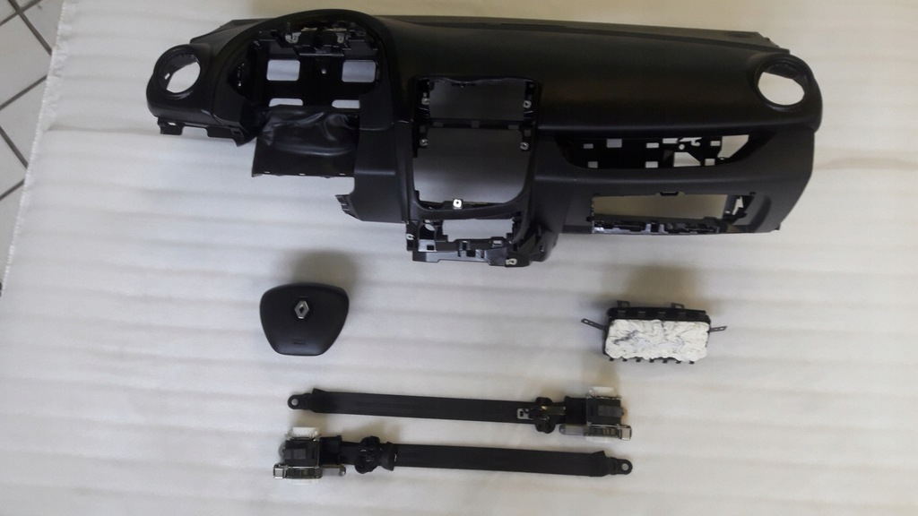 фото №1, Приборная панель приборная renault clio iv 4 подушка безопасности