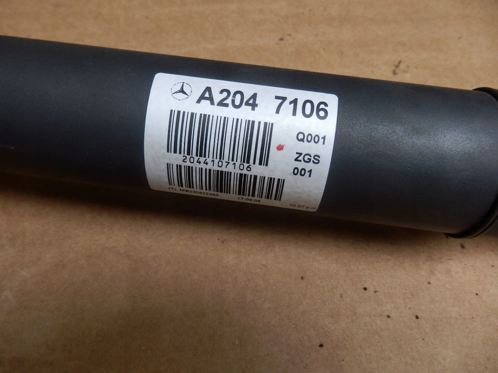 фото №5, Mercedes glk 320cdi 3,0 v6 wał приводной 4matic