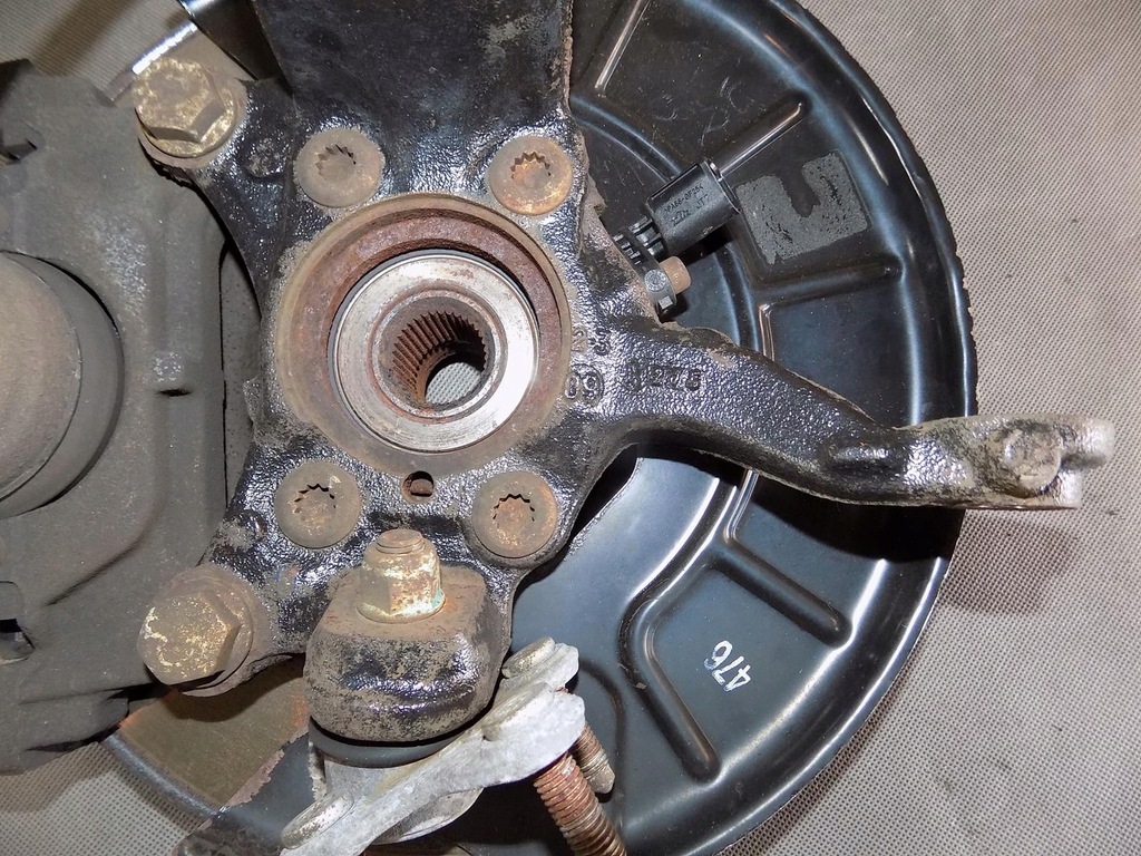 фото №5, Vw tiguan i поворотный кулак правая