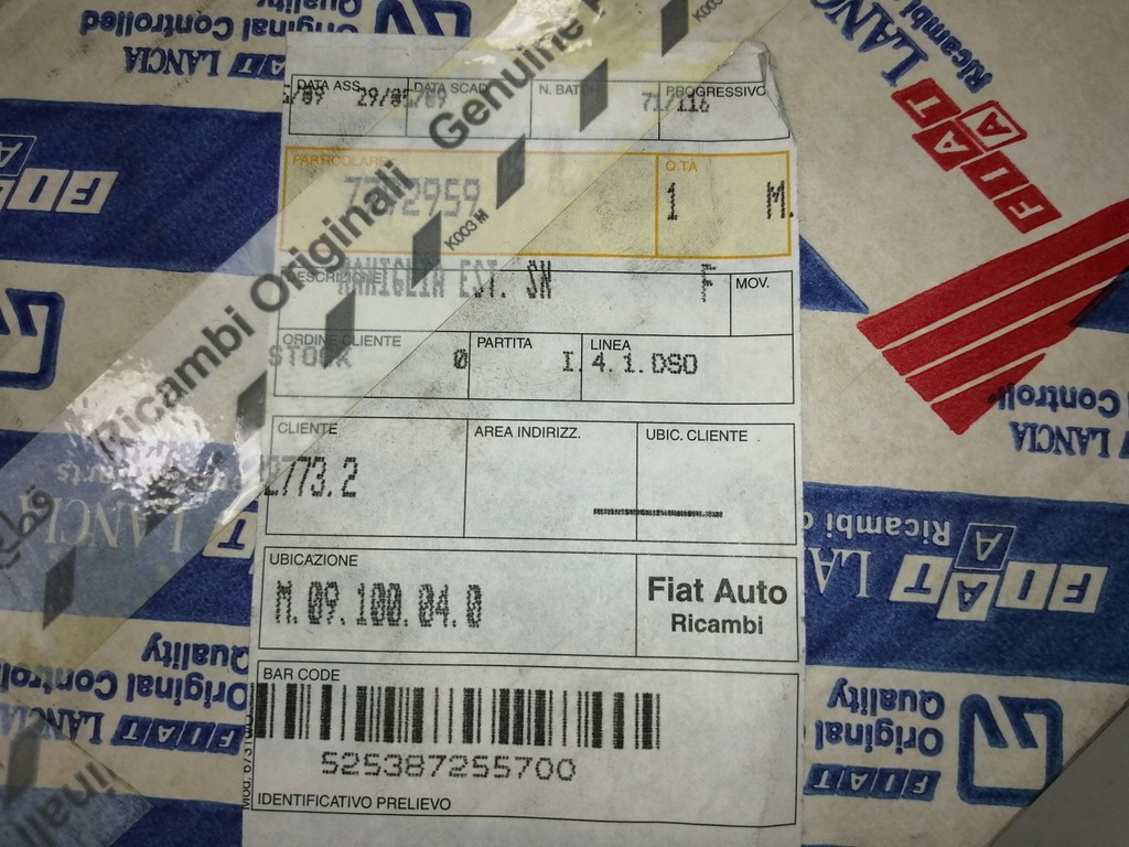 фото №6, Ручка zew lancia y 95-03 7792959