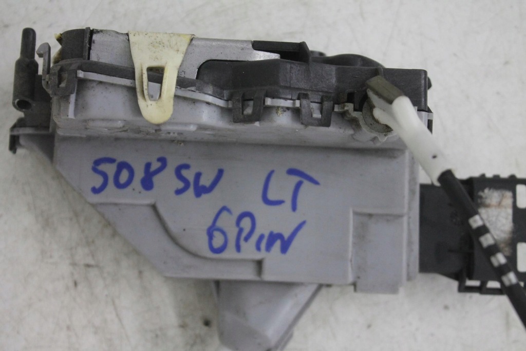 фото №2, Замок дверь левый задняя задний 6pin peugeot 508