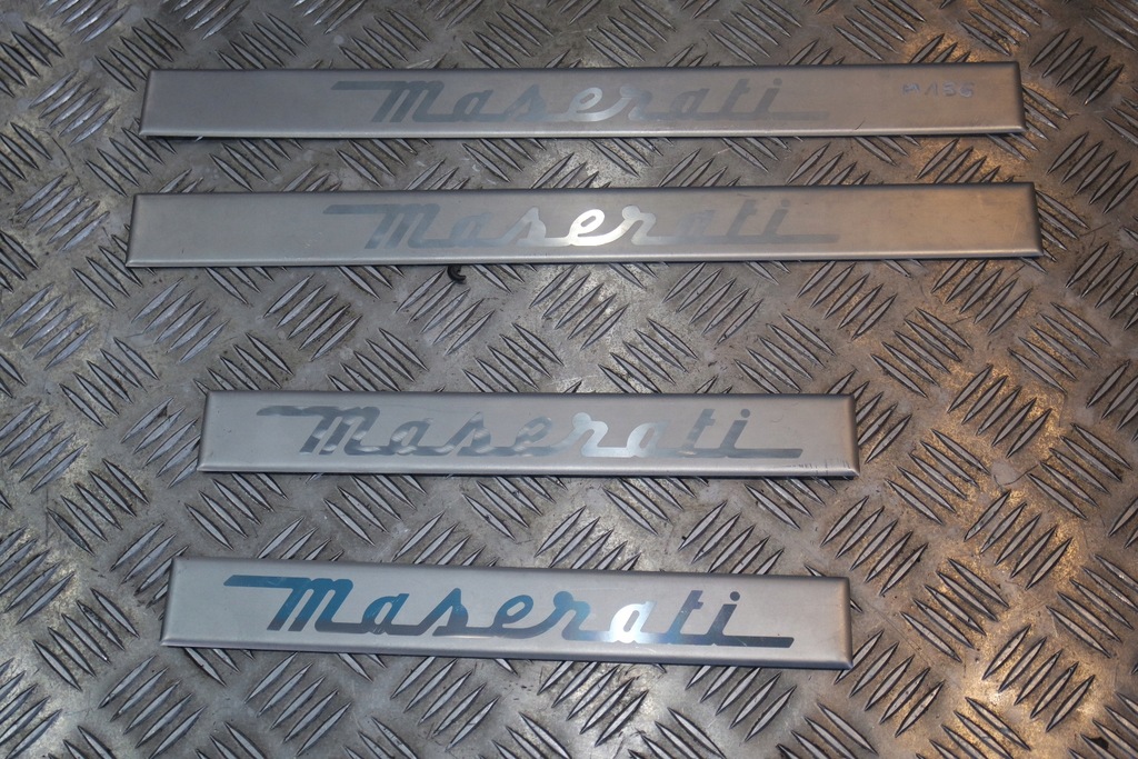 фото №1, Накладки порогові декоративні maserati quattroporte m156