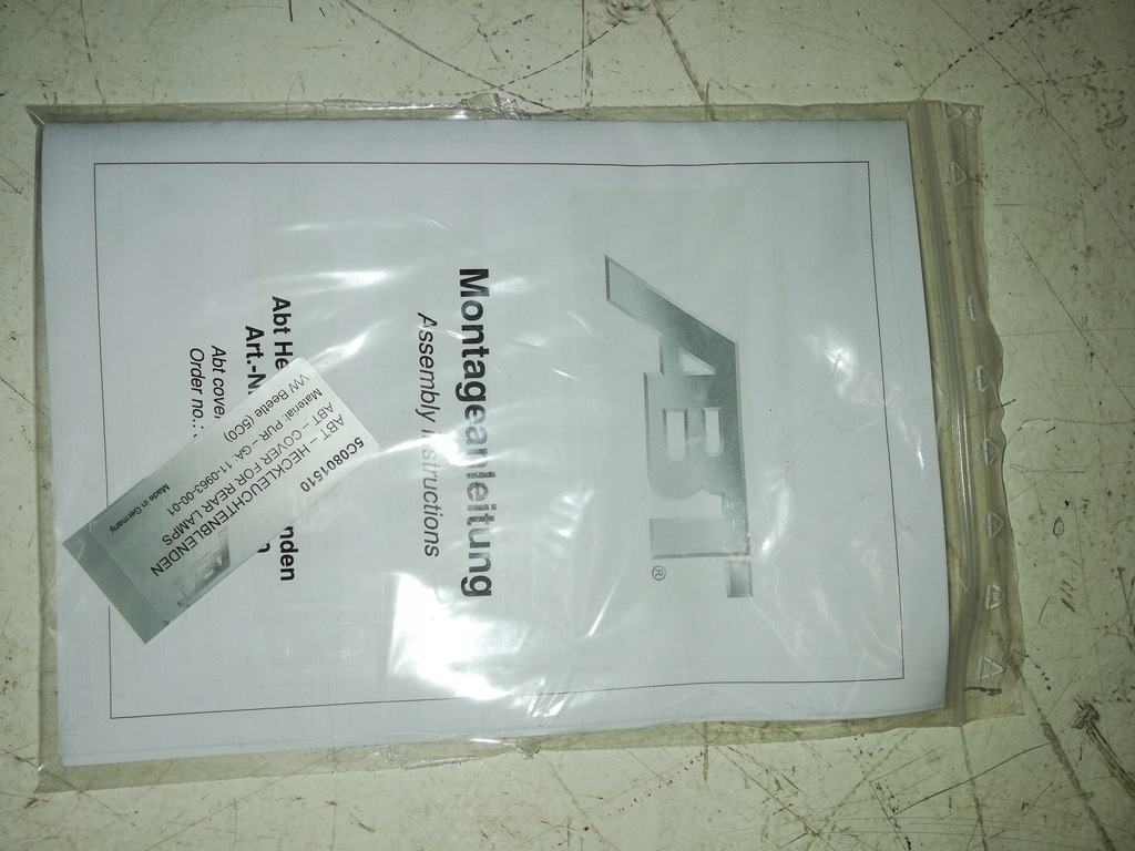 фото №7, Abt vw beetle накладки на фари накладки накладка na задні лампи