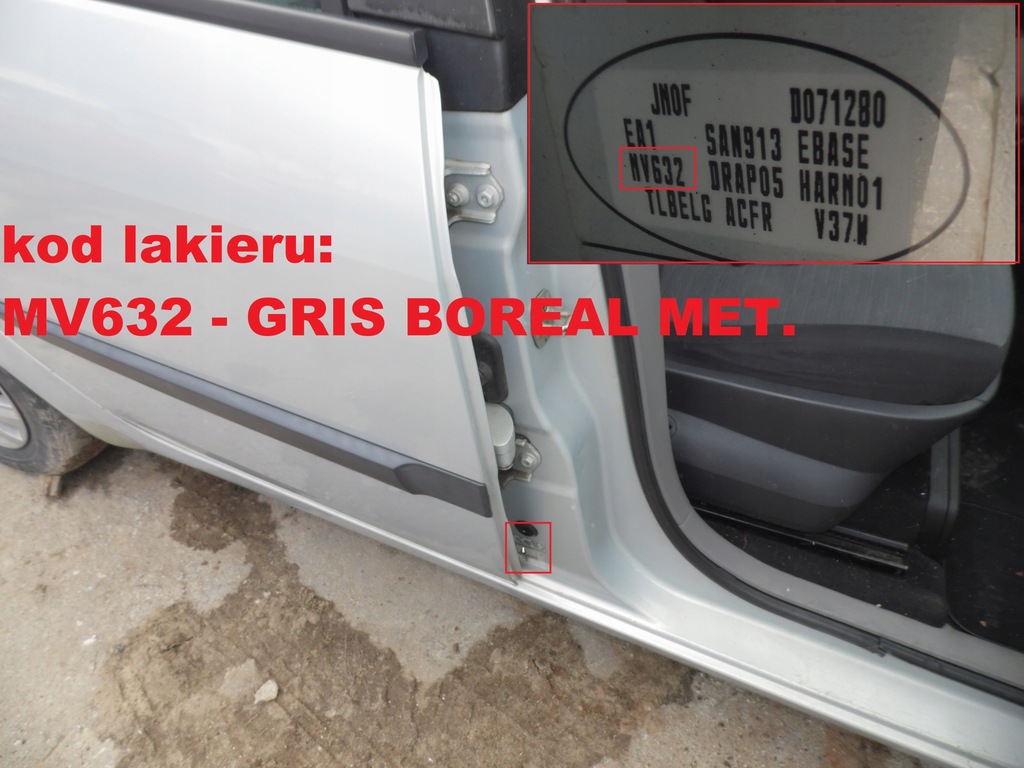 фото №8, Петлі капот кришки двигуна renault scenic ii