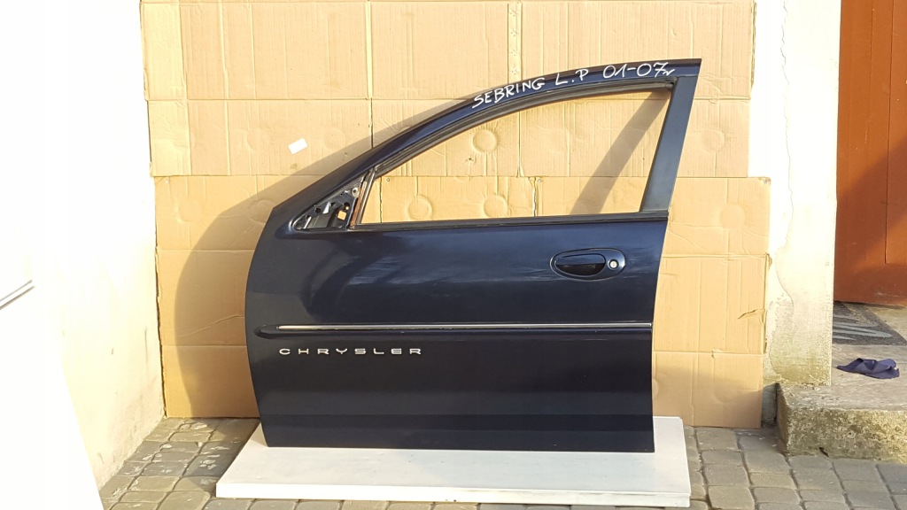 фото №1, Sebring 01-06r sedan ..дверь перед левая granatowe