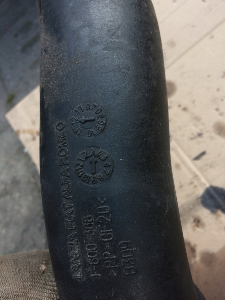 фото №4, Труба интеркулер 1.6jtd alfa romeo giulietta