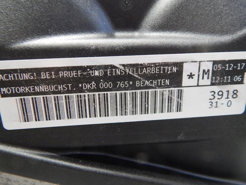 фото №5, Skoda rapid 1.0 tsi двигатель блок двигателя dkr