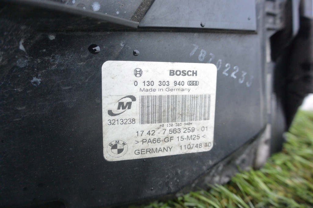 фото №5, Комплект радіатор bmw e90 e91 e92 e93 бензин