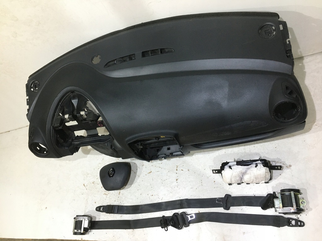 фото №4, Clio iv lift приборная панель консоль подушка безопасности подушки безопасности ремни or