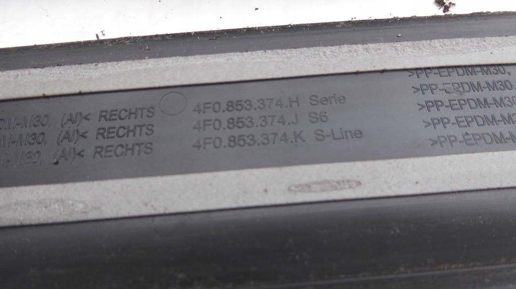 фото №5, Накладки внутреннее na пороги audi a6 c6 kombi komple