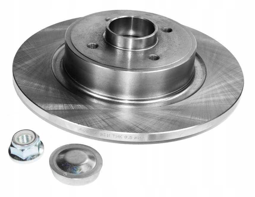 фото №5, Гальмівні диски x2 + гальмівні колодки задня renault grand scenic ii