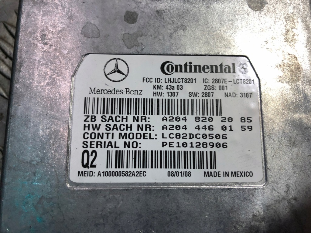 фото №4, Mercedes gl x164 164 модуль голос a2048202085