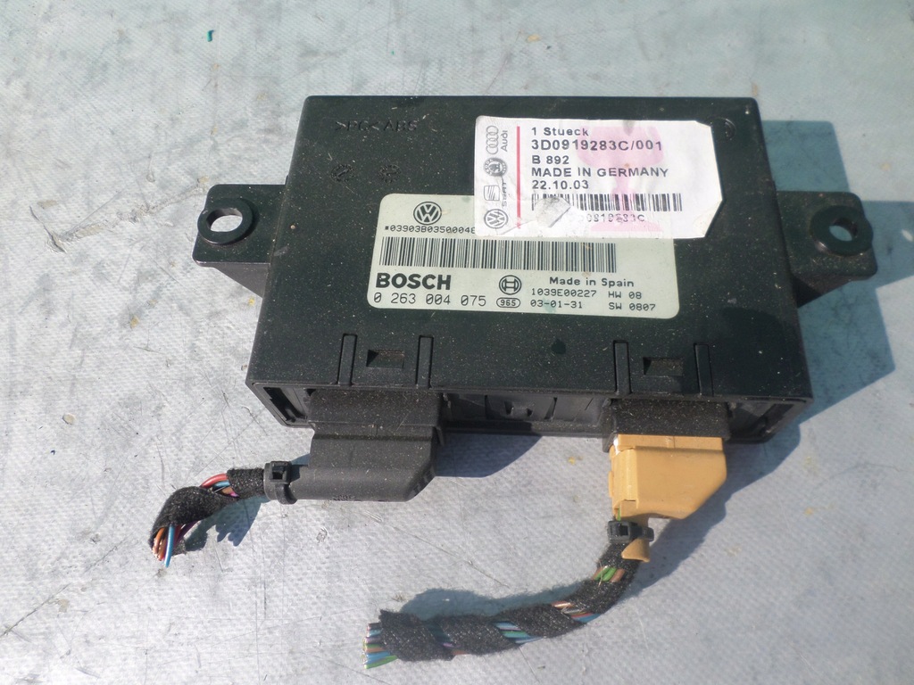 фото №1, Vw phaeton модуль pdc парковки блок управления