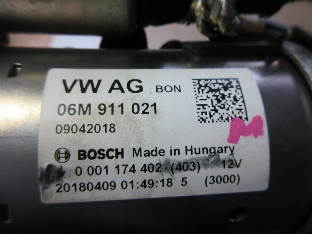 фото №6, Audi s5 s4 cwgd стартер 06m911021 3,0 v6